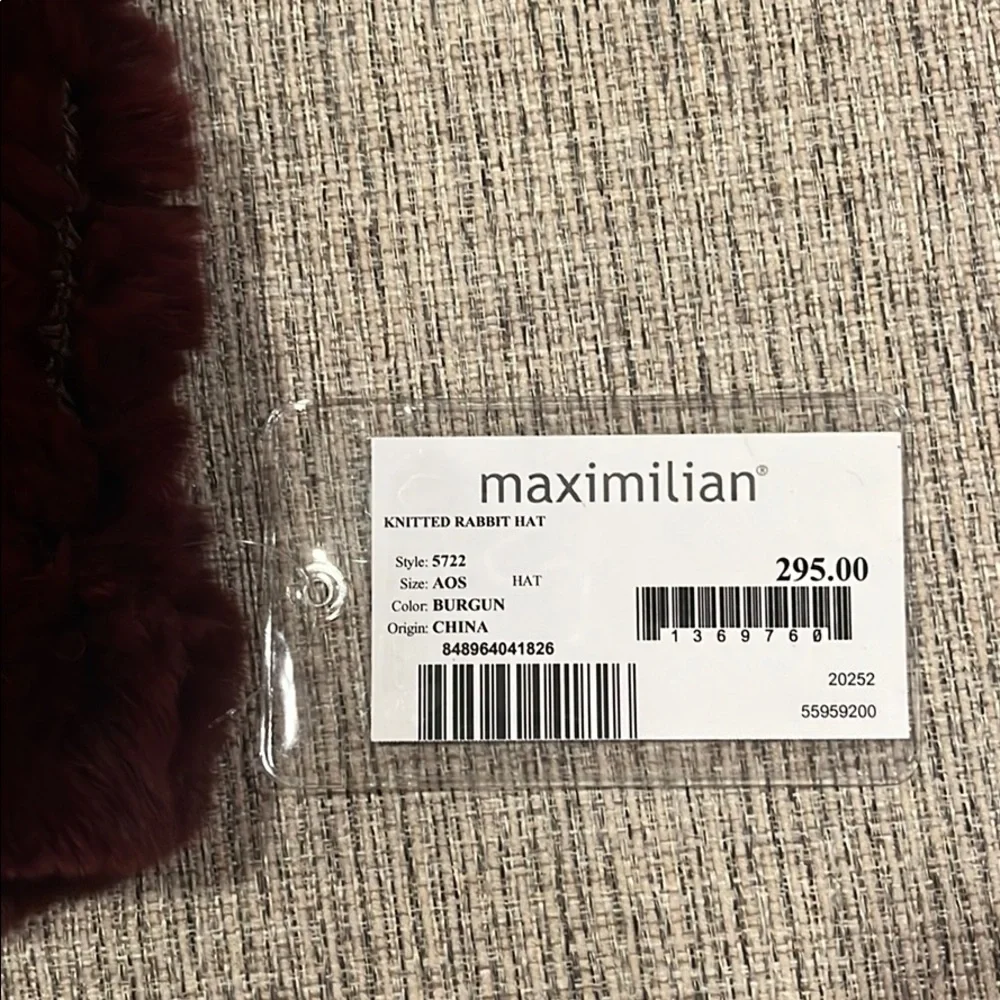 Maximilian Knitted Rabbit Hat - Picture 2 of 3